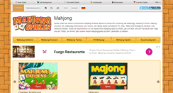 Desktop Screenshot of mahjongspielen.de
